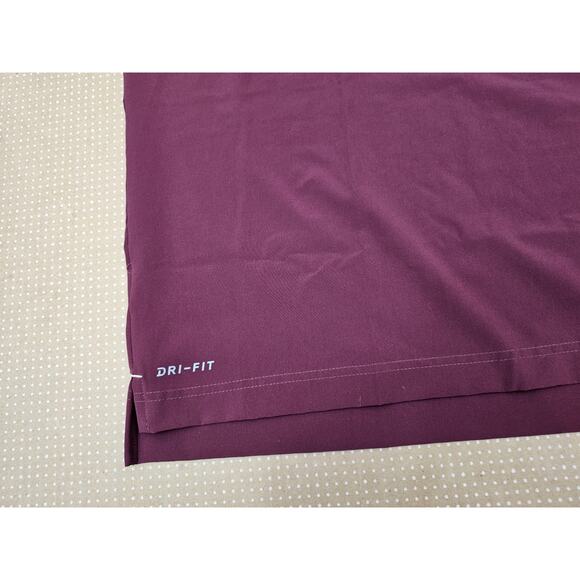 Nike Coaches Dri-FIT Polo Shirt Mens 2XL Short Sleeve Red CW3434 - Picture 4 of 9